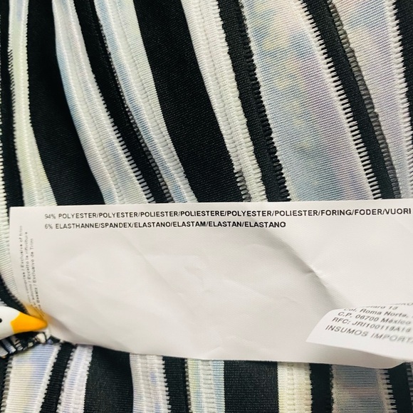 JOSEPH RIBKOFF Multicolored Rainbow Striped Textured Classic Blazer Size 8 - Picture 11 of 12